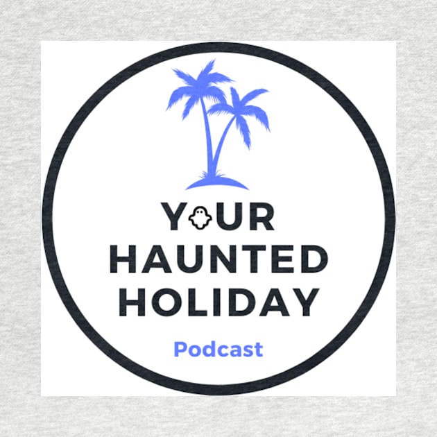 YHH Blue Palm Tree by Your Haunted Holiday Merchandise